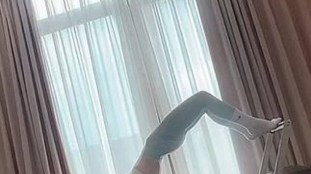 #普拉提核心床 #运动女孩