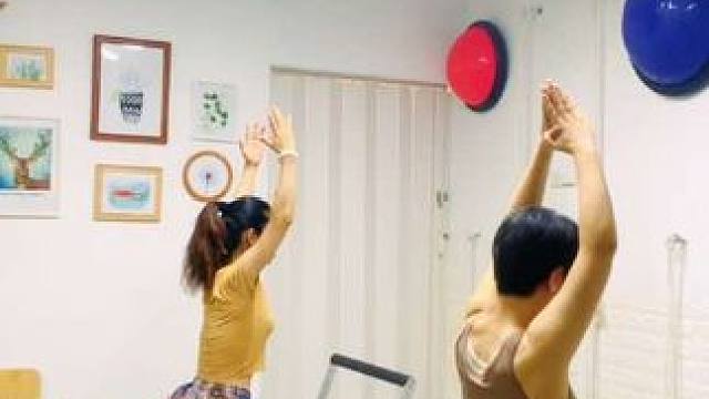 60分钟普拉提核心床让你5分钟看完，喜欢记得点赞收藏哦，喜欢口令讲解版的亲们，下方评论区留言告诉我哦