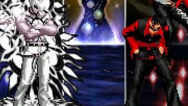 会头痛的白炎八VS暴躁的红酒馆 #拳皇 #mugen #八神庵