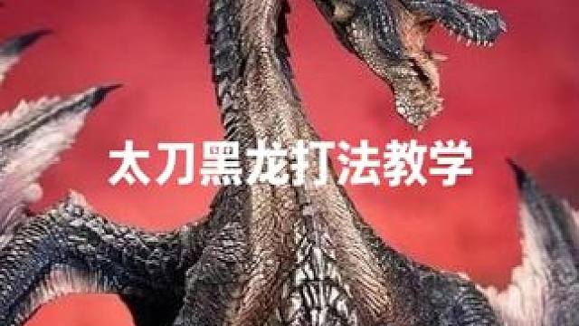 黑龙居登三连火球两种处理 #steam史低 #怪物猎人荒野预告片 #怪物猎人世界太刀 #太刀教学