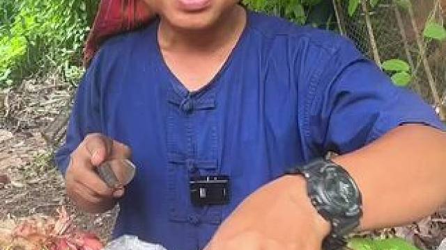 牛肉生 #农村生活 #农村美食 #我的乡村生活 #夏天的味道