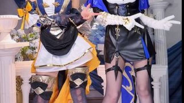 陪大小姐跳舞也是我工作的一部分✨ #原神枫丹 #原神 #克洛琳德 #娜维娅 #原来你也玩原神