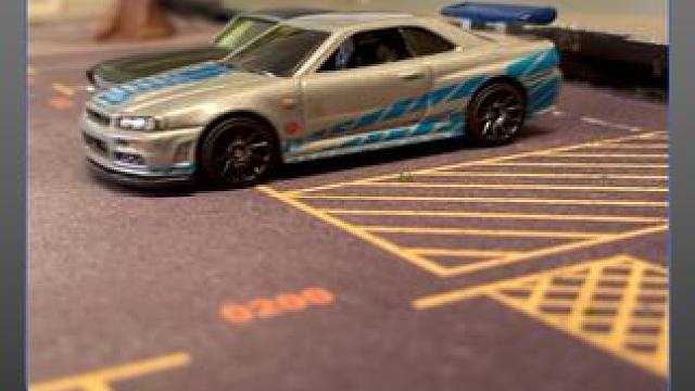 玩具车比赛 保罗的GTR来了 #玩具车 #汽车模型 #玩具车比赛