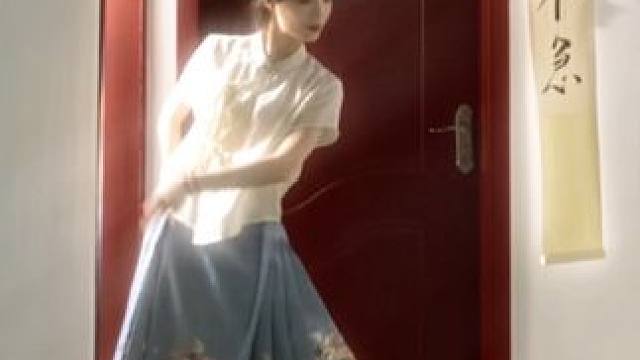 归途有风～ #古典舞 #马面裙 #古风