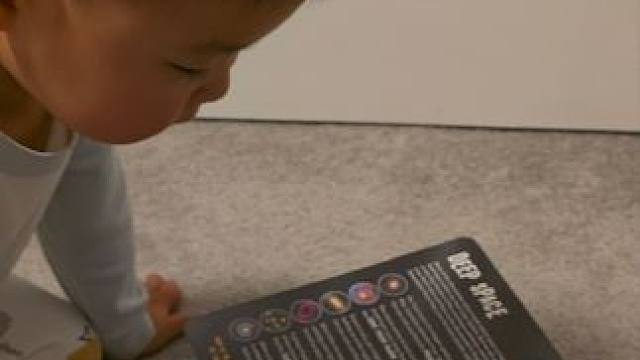 探索宇宙空间 #英语启蒙 #双语宝宝 
#亲子英语