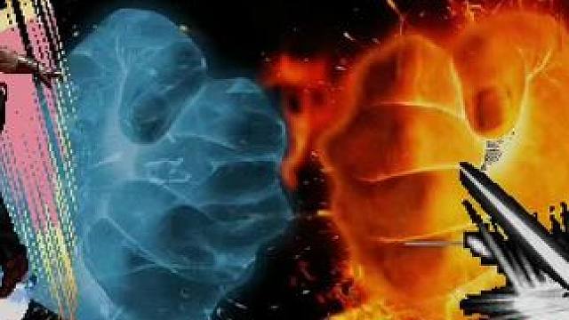 萨辛卢VS修黎慕斯 高质量爽局#拳皇 #mugen