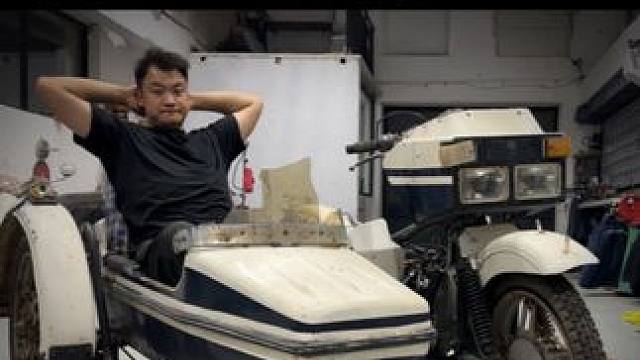 这是我和湘江750的故事。 #翻新 #修复 #老爷车 #长江750