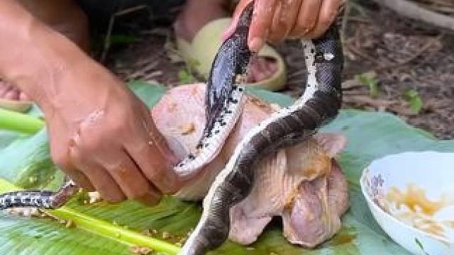 辣条 #户外美食 #农村户外美食