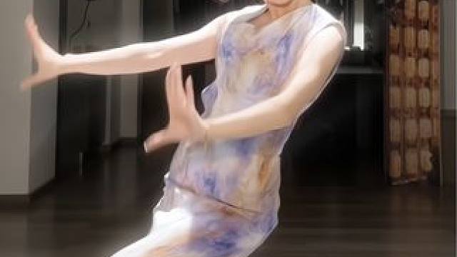 #舞蹈 我身骑白马 走三关～#歹徒舞 #傣族舞 #旗袍 #国风