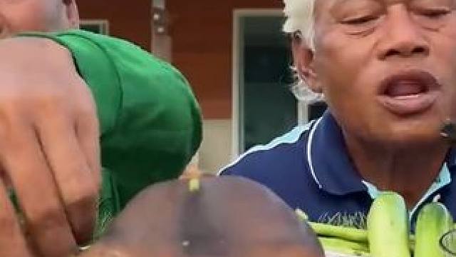 老丈人出马必是精品，水煮牛鼻子 #户外美食 #咀嚼音 #咀嚼音解压 #太好吃了吧 #我要上热门