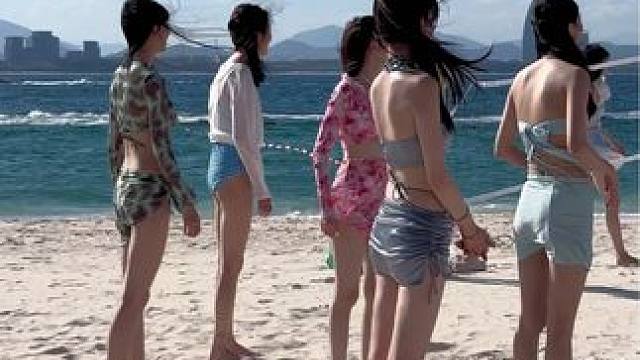 #大长腿 #完美身材 #美女模特 #泳衣正常穿搭无不良引导 #穿搭