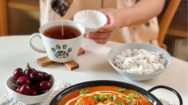 黏糊糊拌饭吃绝了！印度招牌料理黄油鸡
#我的厨房日记 #在柴米油盐中感受生活 #谁懂这一口的好吃程度