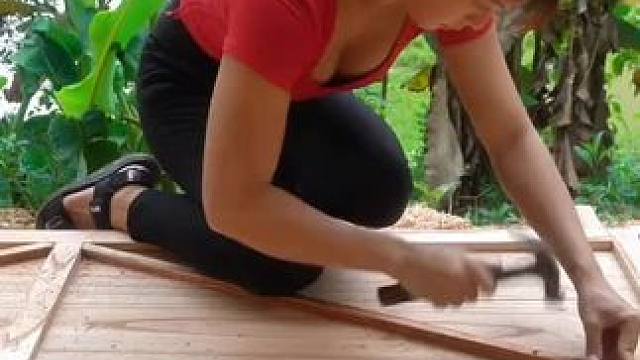 #乡下老房子改造 #木屋建造完整版野外 #谁不想拥有一个小木屋呢 #徒手建造房屋 #野外建造