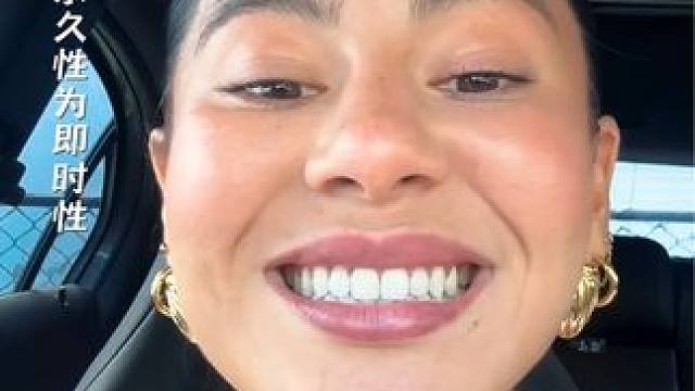 置顶视频或商品橱窗里有Hismile V34这产品