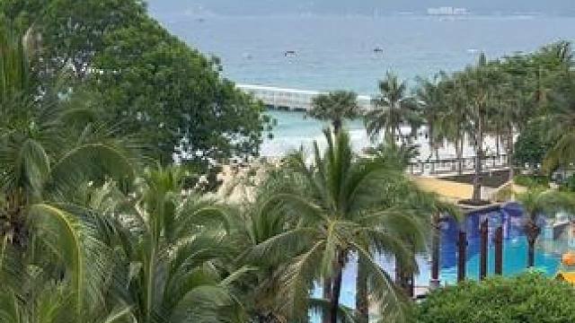 一家三口的三亚之旅。#一起看海 #海边度假 #带娃旅行