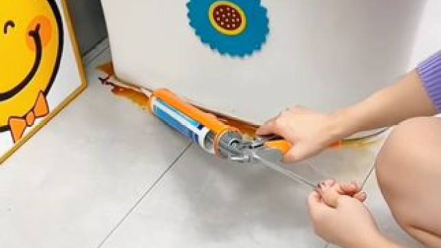 美缝剂久了会发黄发霉，试试贴上#美缝贴  没有缝隙，防水防潮，干净美观好打理#美缝贴条  #防油贴纸