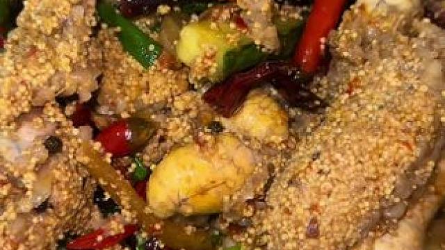 吃点黑宝籽补补身体#鱼籽#地方特色美食 #双凤#黑鱼