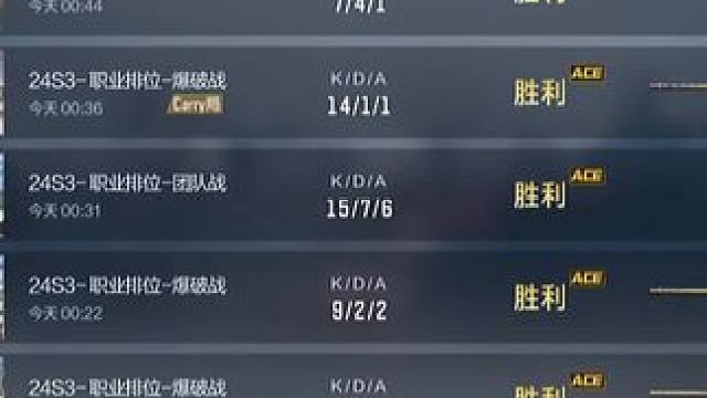 #穿越火线手游 #晋级赛 #游戏风向标 哥只需要略微出手《单排的神》