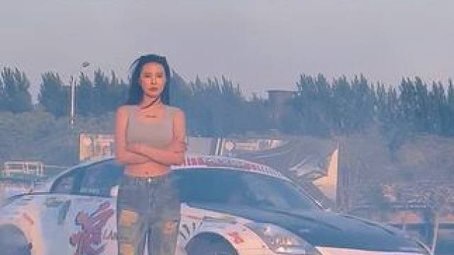 漂移定圆练习 谢谢客串桩桶的小姐姐