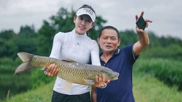 老板说我今天带神仙来钓鱼了，不让我钓了。#2024dou来钓鱼