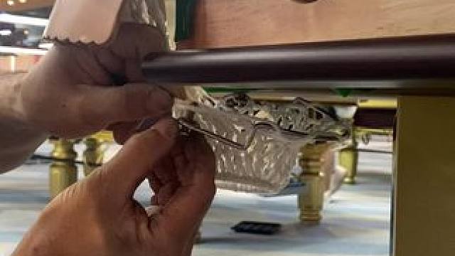 安装袋口#畅爽音棚让我们乐在一起 #台球 #工厂实拍视频 #有点东西 #实力工厂