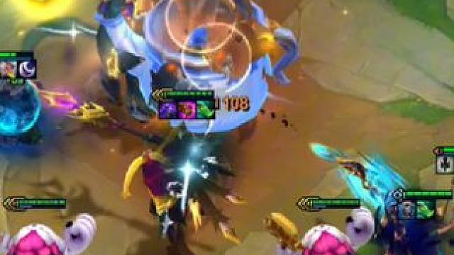 丽桑卓：就你欺负我们家小法是吧 #云顶之弈 #金铲铲之战