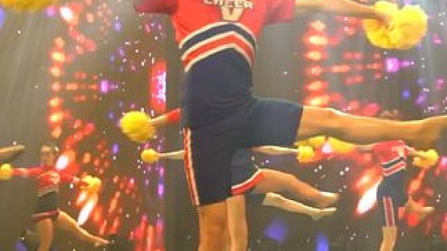 “今晚的舞台属于健美操与啦啦操”#武汉体育学院 #艺术学院#健美操#啦啦操 #毕业展演