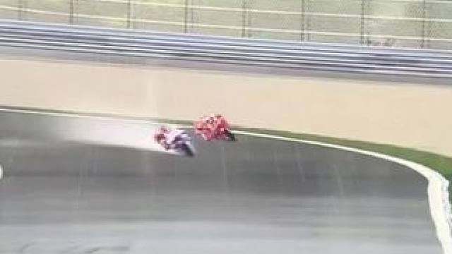 #motogp #摩托车比赛 #滑胎过弯 #封闭场地请勿模仿 #93号马奎斯