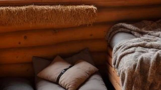 暴风雪天，小屋成为庇护所，风雪声用来睡眠，进入深度睡眠 #白噪音 #助眠视频 #助眠声音