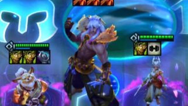 #云顶之弈 万攻瑟提一拳秒4个怎么玩？