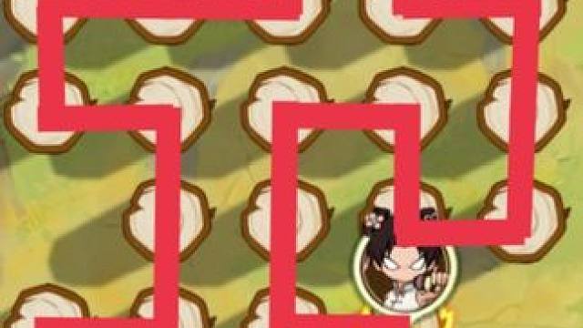 功夫一笔画32-48关答案来了！ #火影忍者手游