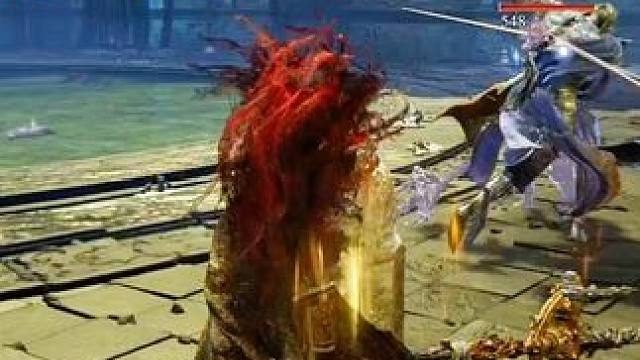 艾尔登法环DLC黄金树幽影，大哥二哥带我挑战双刀骑士蕾菈娜，听说她是菈妮的小姨，这都是亲戚啊#艾尔登