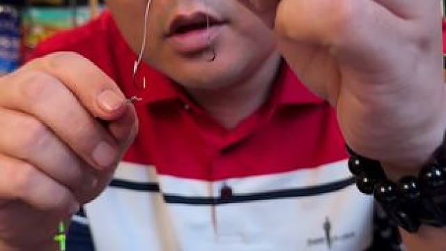 土鲮大力马短子线 如果你不会绑大力马短子线，这款可以快速连接，一挂就可以使用。#超便宜超划算 #大力