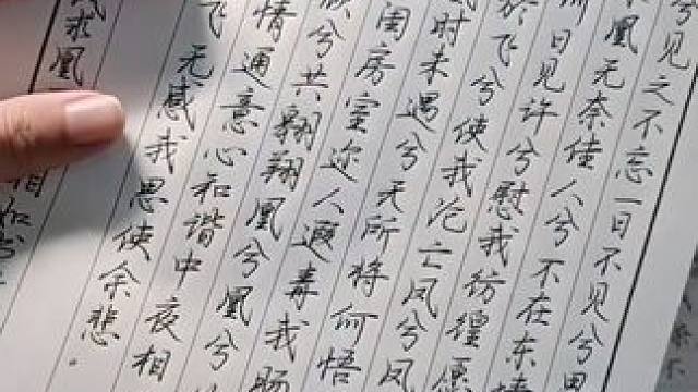 考试结束暑假在家快闲出屁的都来试试～坚持下去能看到改变#行楷 #练字 #书法练字字帖 #行书字帖#行