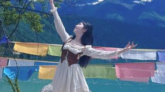 情以山河为序，我以杯酒对朝夕 #舞蹈 #原创 #户外舞蹈 #把思念写进人间