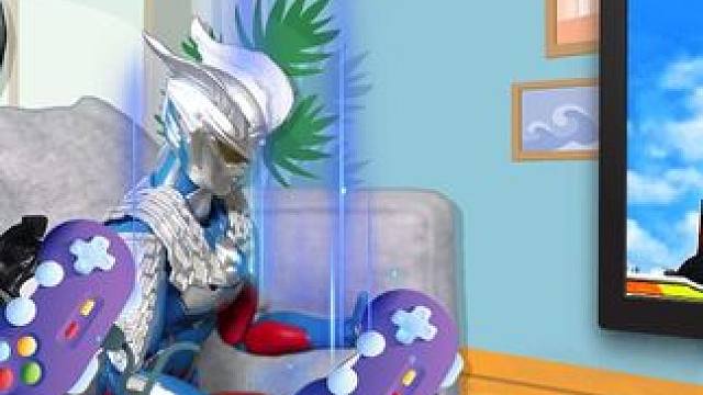 贝利亚奥特曼和赛罗奥特曼玩游戏时总耍赖 赛罗生气了 #奥特曼 #玩具故事 #趣味玩具故事 #卡通玩具