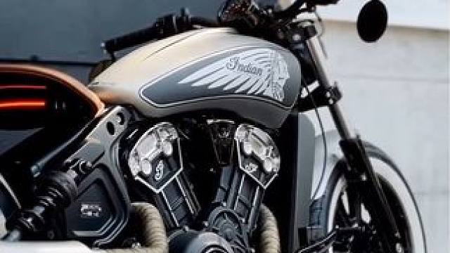 美式bobber入门车，印第安侦察兵bobber 
#复古巡航 #印第安摩托车 #机车改装 #机车 