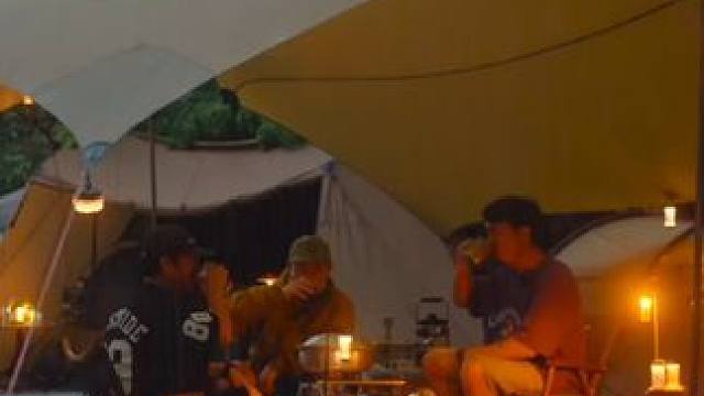 雨天露营，煮个火锅 #露营报告