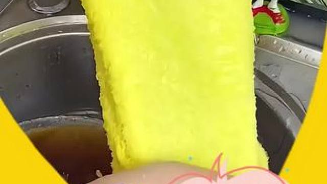 这个洗碗布快去试试，很好用 #厨房必备神器 #洗碗布
