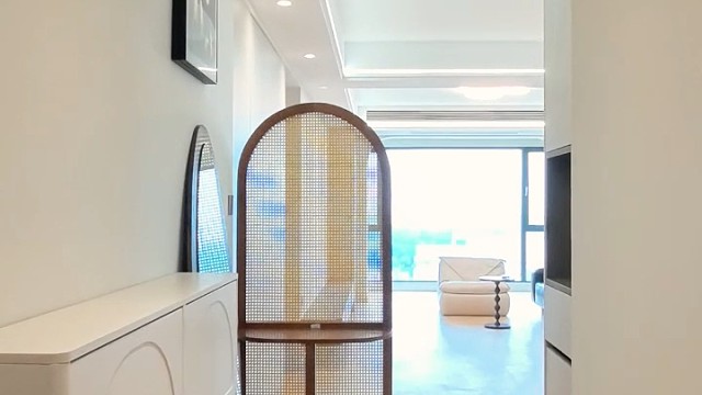 曼城最新中信泰富落地轻奢原木复古风实景拍摄  #中信泰富#海伦堡 #书香景苑#上海装修公司口碑很重要