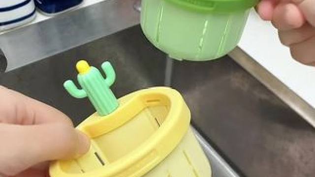 有了这个水槽过滤网，再也不用担心堵塞下水道，清理水槽垃圾也不怕脏手了#水槽过滤网