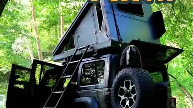 8.9上海房车展：越野车+车顶帐，在林中露营是种怎样的体验？