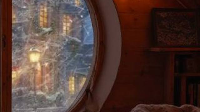 今夜有暴风雪，在靠街边的小屋里放松入眠吧！ #白噪音 #助眠视频 #解压助眠