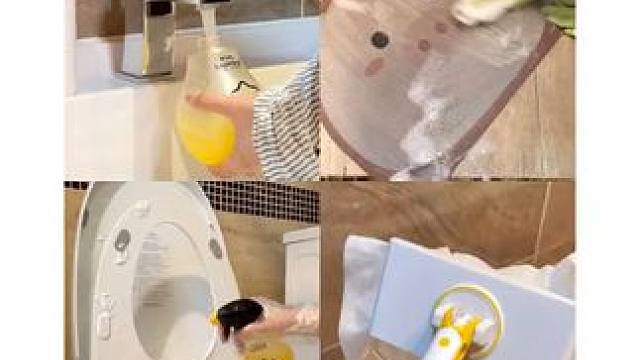 VLOG天气热 宅家开空调 洗刷刷还挺凉快 #沉浸式 #清洁 #vlog #乐乐桉 #清洁好物