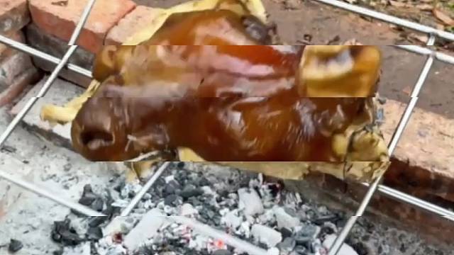 简简单单烤个大牛头