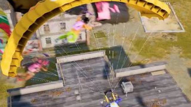 落地少说废话！多操作你也行#pubg #ROLL #2024鸡斯卡星火计划