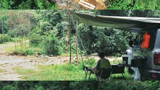 抛开夏日炎热，来溯溪露营 炎热夏天，就应该来一个清凉的溯溪露营
抛开炎热，在清凉的溪水中畅玩一番
#