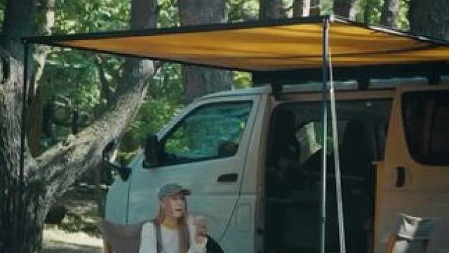 车边好乘凉 #露营报告