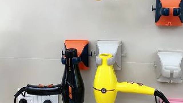 家里的吹风机总是没地方放，就入手了这个吹风机架，这下终于可以解放双手啦！#吹风机架 #好物推荐