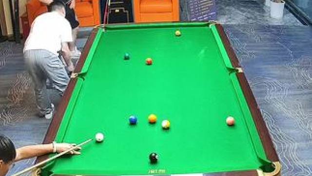 他说不玩了 #这台球一打一个不吱声 #台球是一种生活 #是时候展现真正的技术了 #台球教学 #全民杆